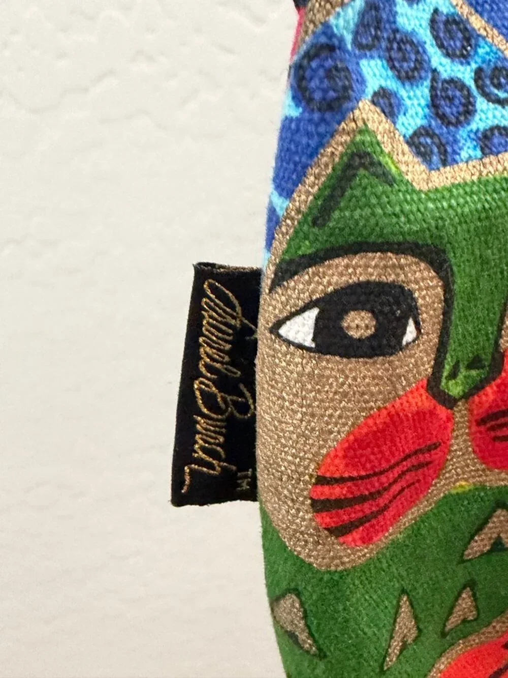 Laurel Burch Colorful Cat Crossbody Purse